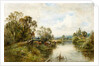 On the Thames at Pangbourne by Henry John Kinnaird