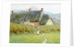 Buttercups, Near Bridport, Dorset by Helen Allingham