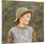 Portrait study of Hetty by Helen Allingham