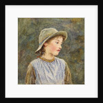 Portrait study of Hetty by Helen Allingham