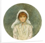 Portrait study of Kitty by Helen Allingham