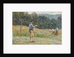 Cutting Hay in the Surrey Hills by Helen Allingham