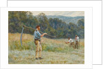 Cutting Hay in the Surrey Hills by Helen Allingham