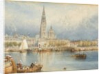 A View on the Rhine by Myles Birket Foster