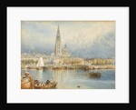 A View on the Rhine by Myles Birket Foster