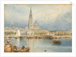 A View on the Rhine by Myles Birket Foster