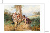 Young Anglers: No Luck Today by Myles Birket Foster