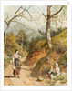 Primrose Gatherers by Myles Birket Foster