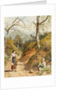 Primrose Gatherers by Myles Birket Foster