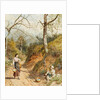Primrose Gatherers by Myles Birket Foster