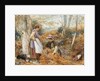 The Fern Gatherers by Myles Birket Foster