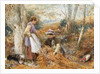 The Fern Gatherers by Myles Birket Foster