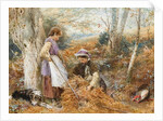 The Fern Gatherers by Myles Birket Foster