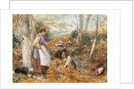 The Fern Gatherers by Myles Birket Foster