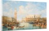 The Doge's Palace and Piazetta from the Lagoon, Venice by William Wyld
