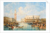 The Doge's Palace and Piazetta from the Lagoon, Venice by William Wyld