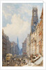 Fleet Street, London, 1834 by George Sidney Shepherd