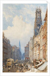 Fleet Street, London, 1834 by George Sidney Shepherd