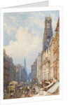 Fleet Street, London, 1834 by George Sidney Shepherd