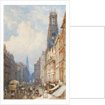 Fleet Street, London, 1834 by George Sidney Shepherd