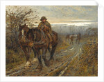 Weary Beasts Returning frae the Plough, 1894 by Joseph Harold Swanwick