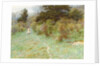 Primroses on a Surrey Heath by Helen Allingham