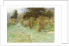 Primroses on a Surrey Heath by Helen Allingham