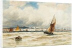 Greenwich Hospital and Naval College from the Thames by Thomas Bush Hardy