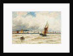 Greenwich Hospital and Naval College from the Thames by Thomas Bush Hardy