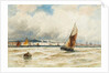 Greenwich Hospital and Naval College from the Thames by Thomas Bush Hardy