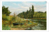 A Quiet Spot on the River Thames, 1882 by Fred Hines
