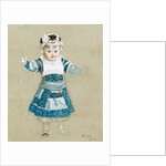 Frederica in her party dress, 1878 by Frederick Goodall