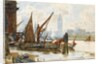 Westminster from the South Bank, 1885 by Herbert Menzies Marshall