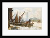 Westminster from the South Bank, 1885 by Herbert Menzies Marshall