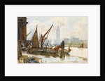 Westminster from the South Bank, 1885 by Herbert Menzies Marshall