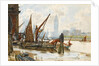 Westminster from the South Bank, 1885 by Herbert Menzies Marshall