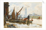 Westminster from the South Bank, 1885 by Herbert Menzies Marshall