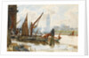 Westminster from the South Bank, 1885 by Herbert Menzies Marshall