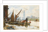 Westminster from the South Bank, 1885 by Herbert Menzies Marshall