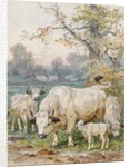 Park Cattle by August Specht
