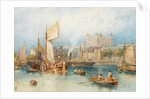 The Tower of London from the Thames by Myles Birket Foster