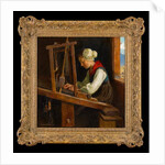 The Weaver: A Cottage Loom in the Austrian Alps, 1917 by Marianne Stokes