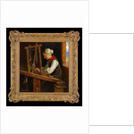 The Weaver: A Cottage Loom in the Austrian Alps, 1917 by Marianne Stokes