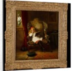 A Good Story by George Bernard O'Neill