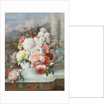 Roses on a Marble Ledge, 1894 by William Jabez Muckley