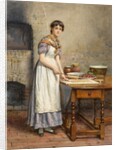 Making a Cherry Pie by George Goodwin Kilburne
