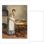 Making a Cherry Pie by George Goodwin Kilburne