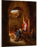 The Carpet Bazaar, Cairo by Otto Johann Heinrich Heyden