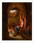 The Carpet Bazaar, Cairo by Otto Johann Heinrich Heyden