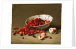 A Bowl of Cherries, c.1900 by Leon-Alfred Benoit
